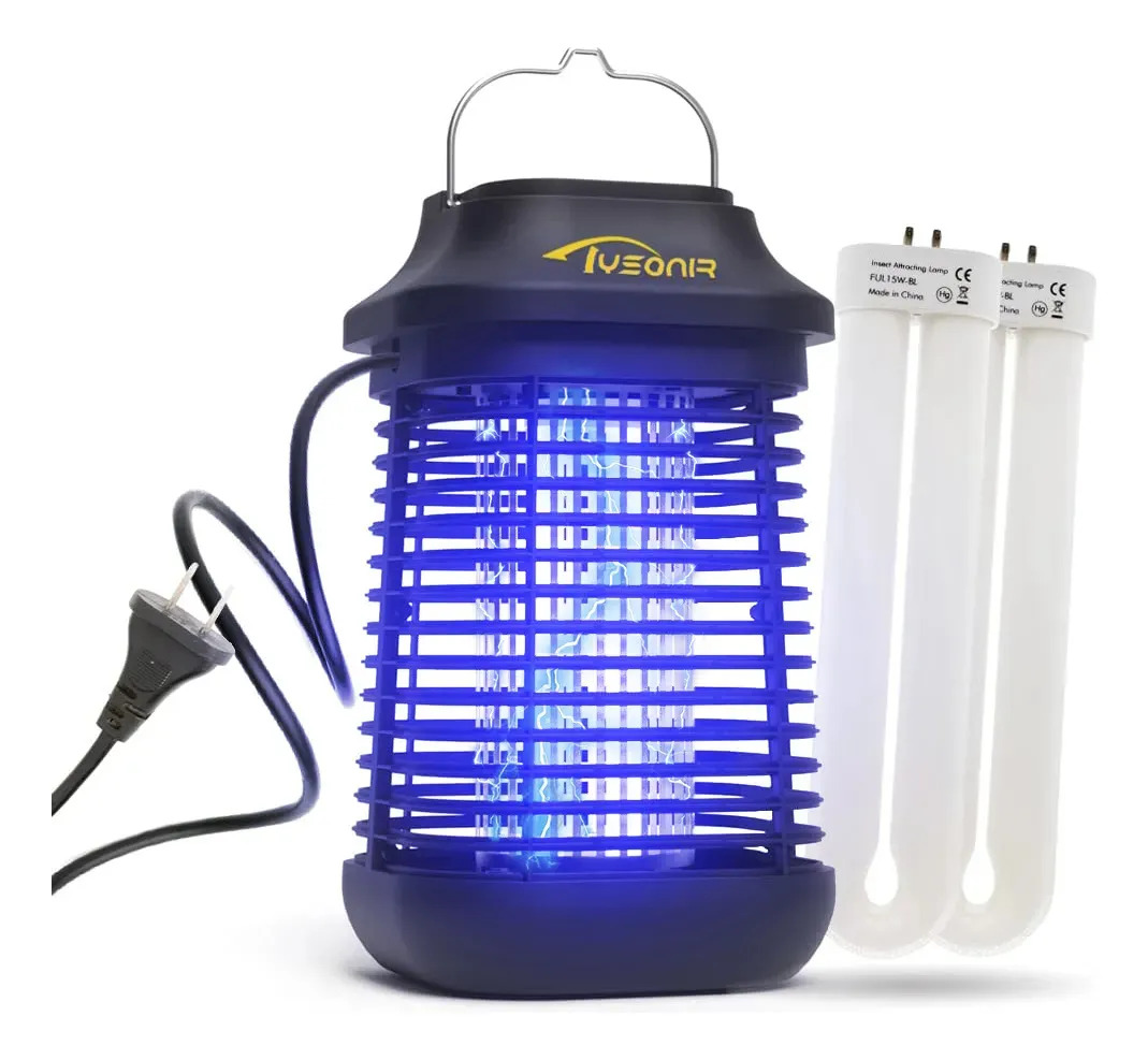 Lampara Repelente Eléctrica Mata Mosquitos Mosca 4200v