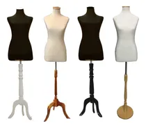 Comprar Maniquies Busto Modista Dama Hombre Base Madera Y Tapa Envio Gratis