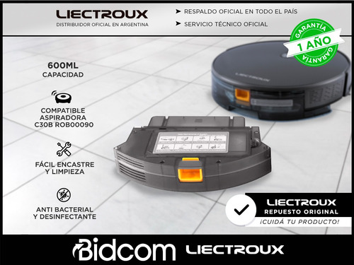 Deposito De Polvo Liectroux Para Aspiradora Robot Original