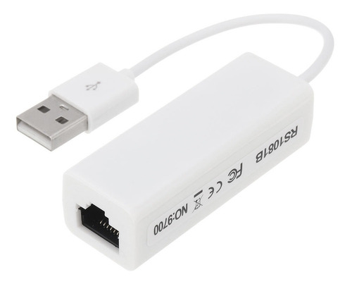 Imagen 1 de 1 de Adaptador Usb Lan A Red Rj45 A Xp/vista/win7/8/10 Mac Etc...