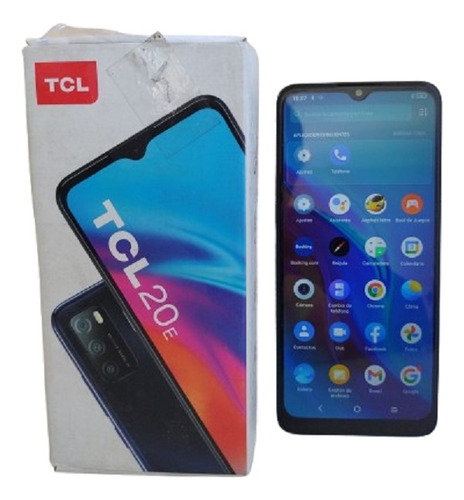 Celular Tcl 20e 128 Gb 4 Gb Ram Verde Azulado Usado (Reacondicionado)
