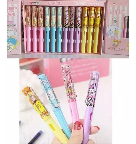 Lápiz Infinito Personajes Sanrio 12 Pcs