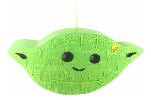 Mini Piñata Decorativa Mini Baby Yoda Fiesta Star Wars Galax