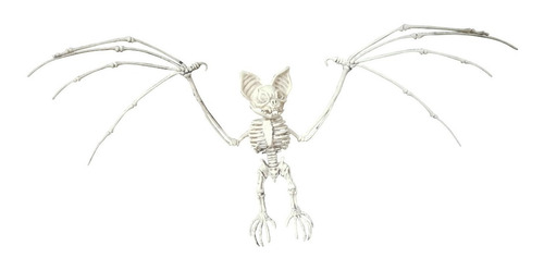 Imagen 1 de 1 de Decorativo Esqueleto De Murciélago Bat Skeleton Halloween