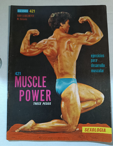 Revista Muscle Power # 421 Mr.holanda