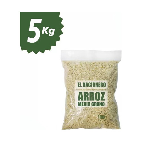 Medio Grano De Arroz 5 Kilos