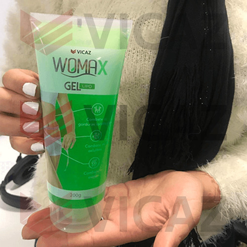 Womax Gel Lipo 3 Frascos Promoção Original Vicaz Garantia
