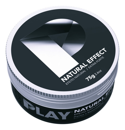 Pasta Capilar Play Barber 75g Efeito Natural Profissional