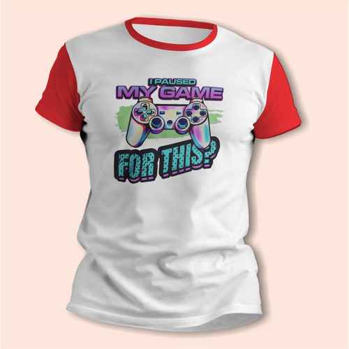 Remeras Gamer Estampados Originales Talles Adultos - 7508