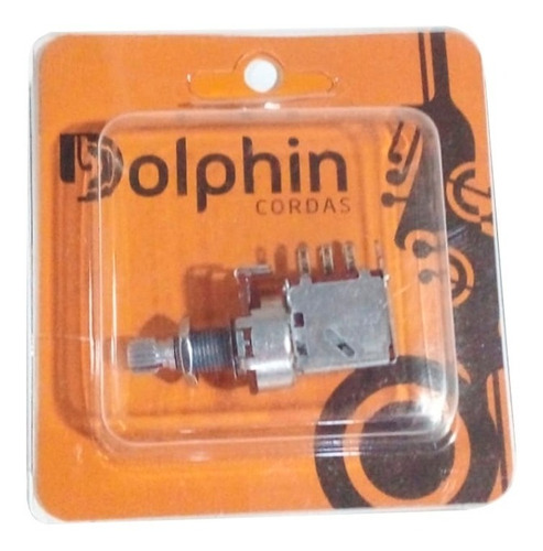Imagem 1 de 3 de Potenciometro Push Pull 250k P/vol Dolphin Ref 6657