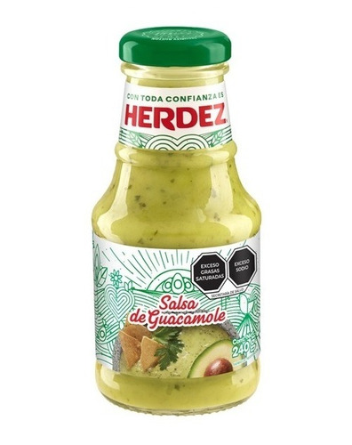 Pack 14 Salsas De Guacamole  Herdez