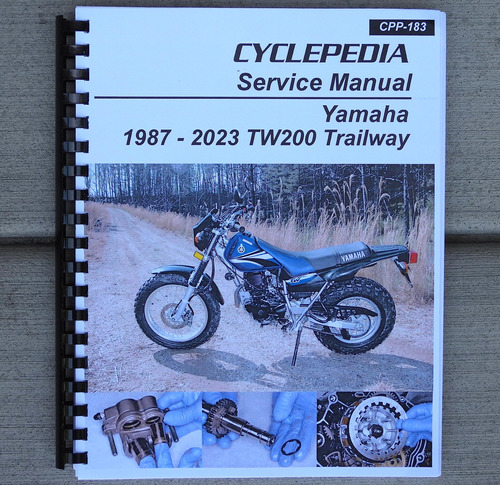 I5motorcycle Manual Servicio Reparacion Para Yamaha Tw200 Tw