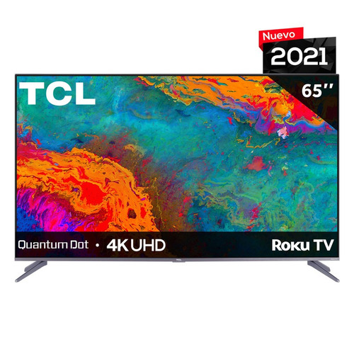 Imagen 1 de 5 de Smart Tv Tcl Pantalla 65 Pulgadas Qled Uhd 4k