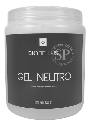 Imagen 1 de 6 de Gel Neutro Biobellus 1 Kg X6 Reductor Electrodos Profesional