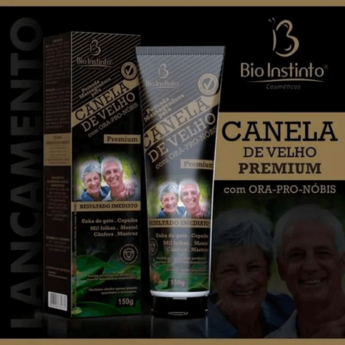 Canela De Velho Bio-instinto Premium Com Ora-pro-nóbis 150g