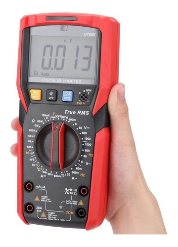 Imagen 4 de 7 de Multimetro Digital Profesional Ut89x De Mano Alta Precisión