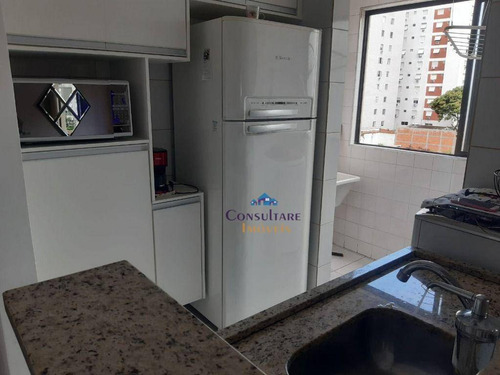 Imagem 6 de 26 de Apartamento Com 1 Dormitório À Venda, 80 M² Por R$ 350.000,00 - José Menino - Santos/sp - Ap6808