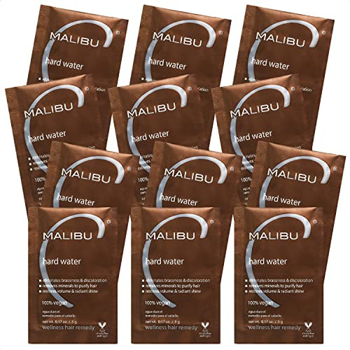 Remedio Para El Cabello Malibu C Hard Water Wellness, 12 Paq