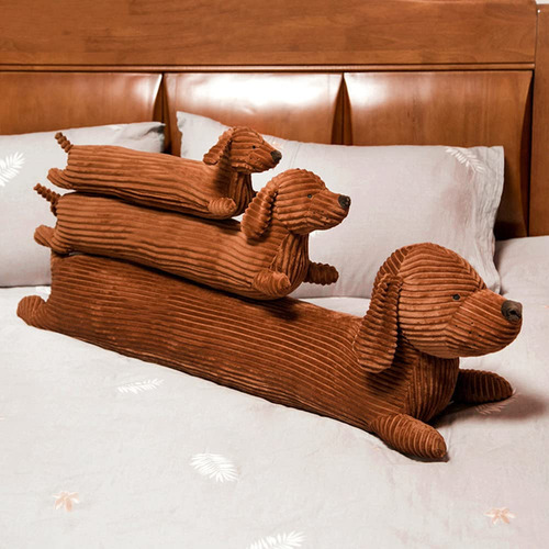 Cojín De Peluche Kowaka Dachshund Dog Para Niños, 110 Cm