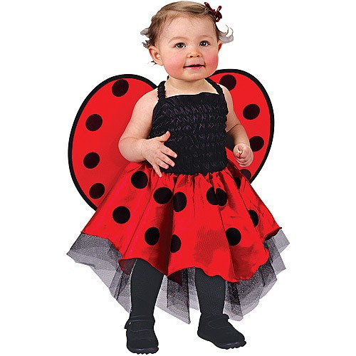 Disfraz Para Bebé Mariquita Talla 6-12 Meses Halloween