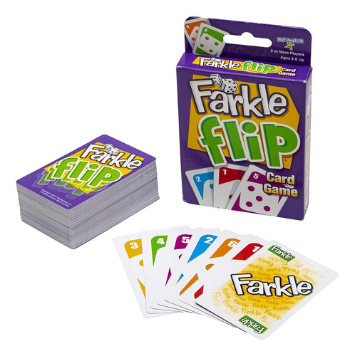 Juego De Cartas Farkle Flip.-
