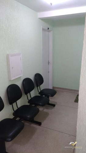Sala Para Alugar, 27 M² Por R$ 750,00/mês - Centro - Santo André/sp - Sa0123