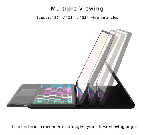Heapao Galaxy Tab S9+/s9 Más Una Caja De 12.4 Pulgadas Con T