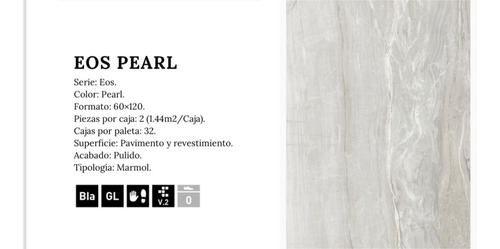 Arg Porcelanato Eos Pearl Pulido Carrara-lineas Gris 60x1.20