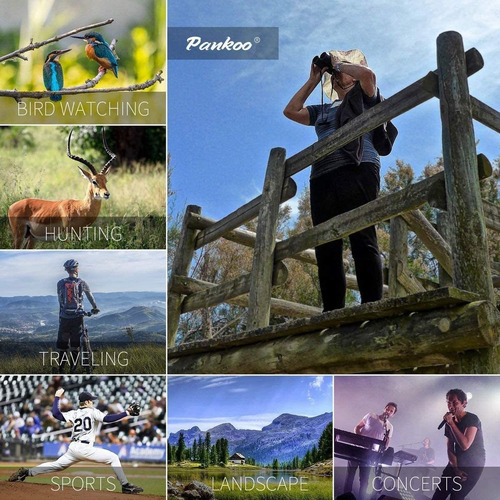 Imagen 6 de 7 de Profesional Binoculars Pankoo Compacto Hd Prismáticos Par...