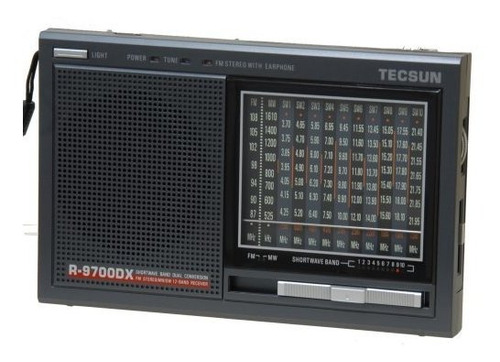 Radio Tecsun R9700dx 12-bandas Dual Conv Am/fm Onda Corta