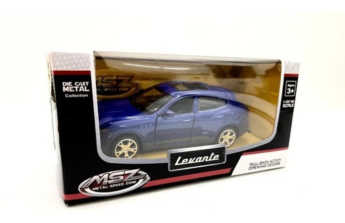 Imagen 1 de 4 de Auto Metal Maserati Levante 1:38 Coleccion Msz Escala 67348
