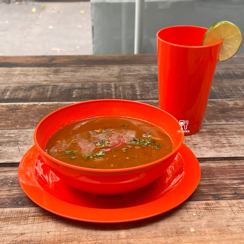 Platos Tazon Bowl Plastico Polipropileno Colores 600ml 5pz