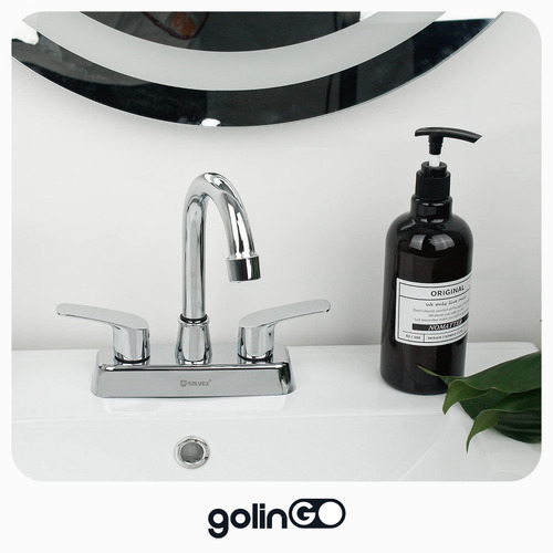 Mezcladora Lavabo Llave 4 Pulgadas Grifo Baño Griferías