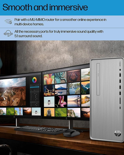 Pc De Mesa Hp Pavilion 2023 Ryzen 7 5700g 16gb 512gb Ssd