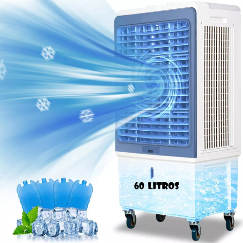 Enfriador De Aire Acondicionado portátil Aerotec Jh-43j 60lts Color Blanco