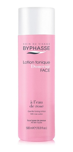 Tónico Douceur Byphasse Agua De Rosa 500ml Cuidado Facial