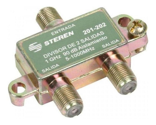 Divisor De 2 Salidas, De 75 Ohms, 1 Ghz, 9 | 201-202