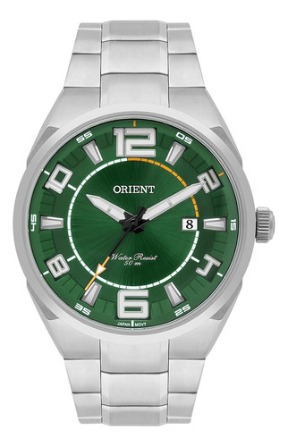 Relógio Orient Masculino Prateado Neo Sport 4,4cm