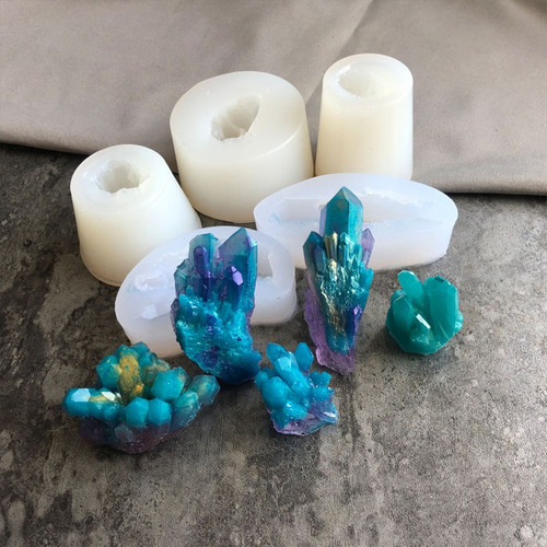 Molde De Modelado Crystal Cluster