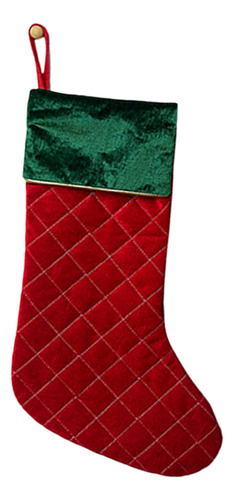 Calcetines Navideños Flocados N, Decoración Christmas Man 70
