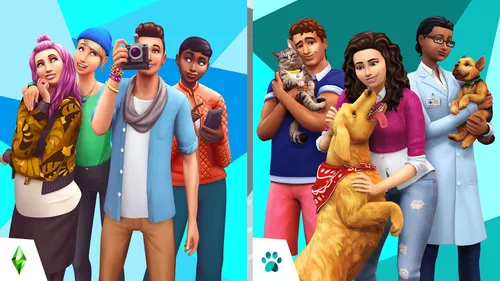 Jogo Ps4 The Sims 4 Plus Cats And Dogs Bundle Fisica