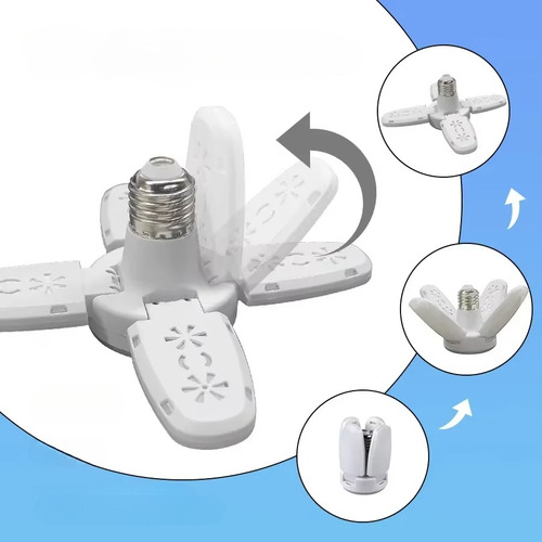 Bombillas Led De 28 W Para Ventilador De Garaje, E27, Ilumin