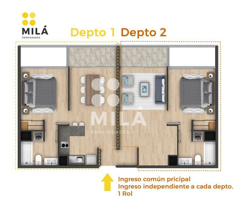 Venta En Verde Sin Comisión Depto 2en1 O Polilla.san Miguel