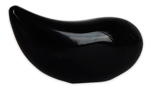 Piedra Caliente De Obsidiana Para Masaje Tipo Gota + Aceite