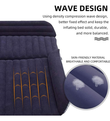 Colchón De Aire De Automóvil Inflable Sibosen, Cama Trasera,