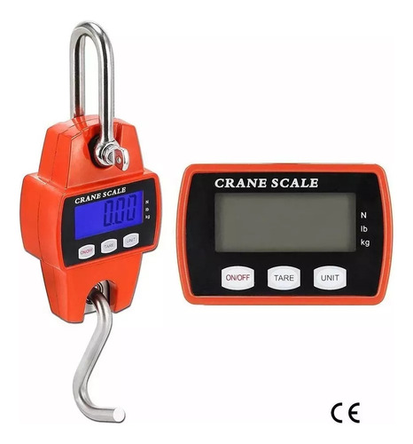 Gancho De Báscula Colgante Digital Portátil 300 Kg Kilo