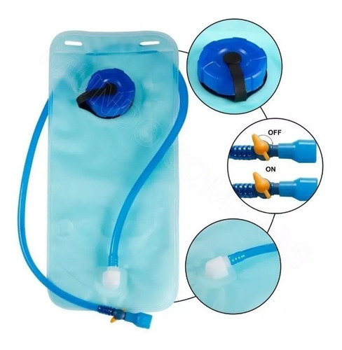 Refil Bolsa Hidratação 2l Reservatório Compativel Camelbak