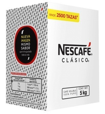 5 Kg De Nescafe Clasico En Polvo