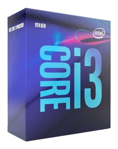 Procesador Intel Core I3-9100, 3.60 Ghz, 6 Mb Caché L3, Lga1