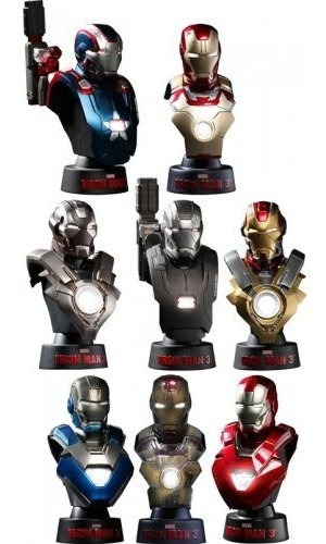 Juguetes Calientes ? Busto:  Iron Man 3  1-6 Escala Busto De